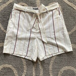 Banana Republic stripe high waisted shorts size 6